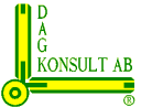 Company logo for DAG KONSULT AB.